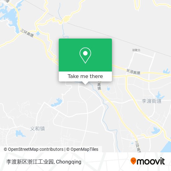 李渡新区浙江工业园 map