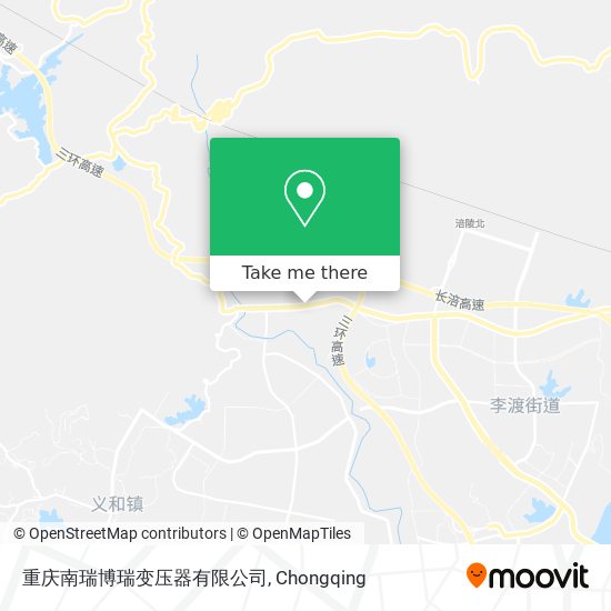 重庆南瑞博瑞变压器有限公司 map