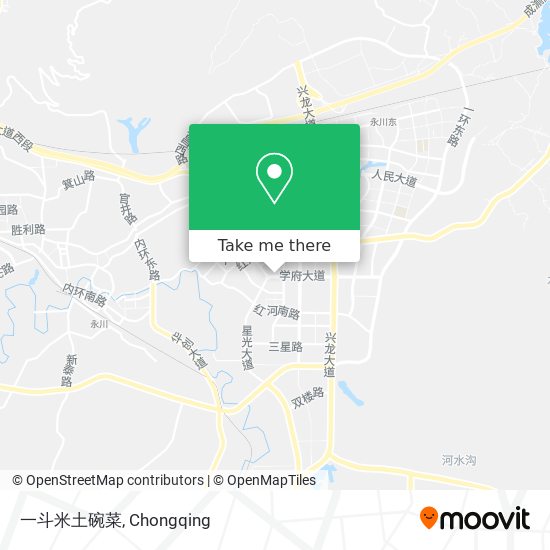 一斗米土碗菜 map