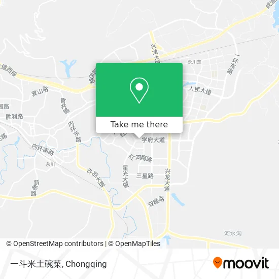 一斗米土碗菜 map