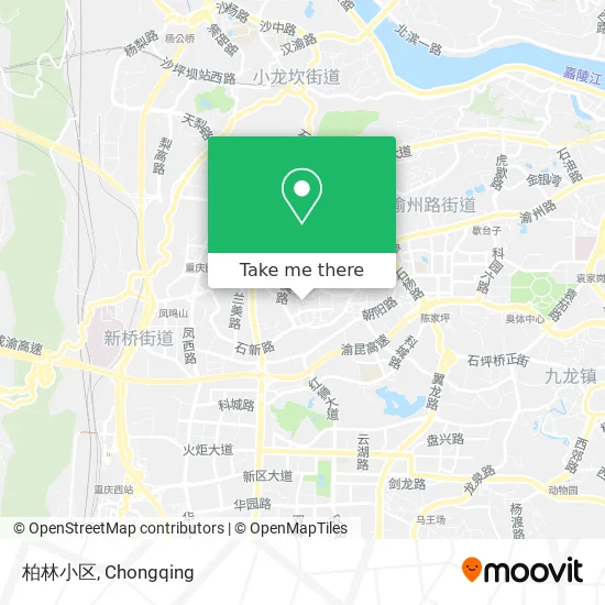 柏林小区 map