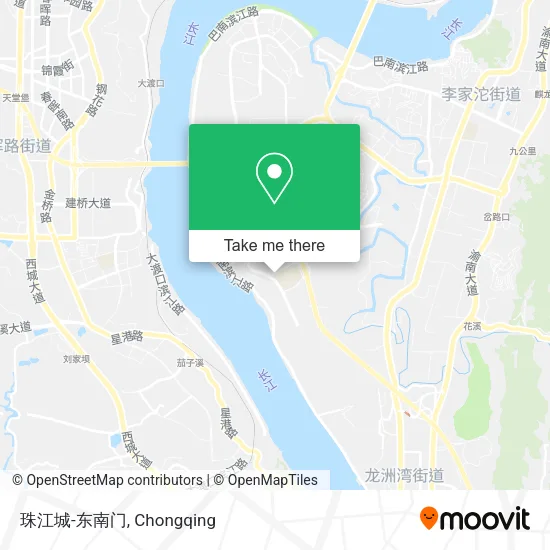珠江城-东南门 map