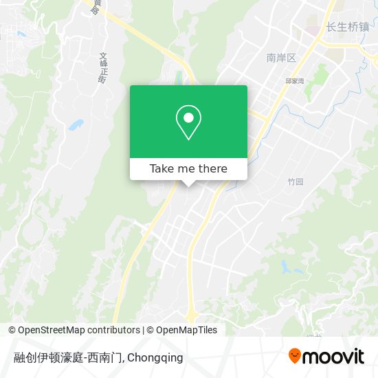 融创伊顿濠庭-西南门 map