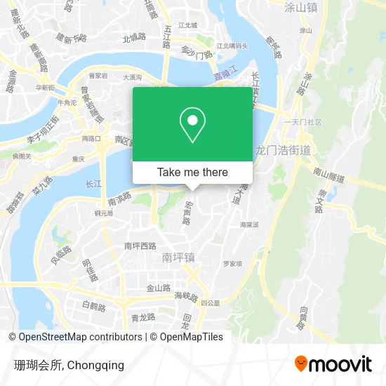 珊瑚会所 map