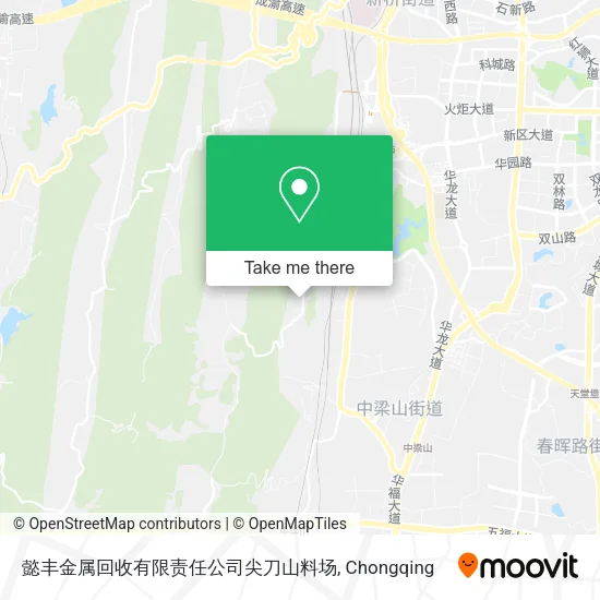 懿丰金属回收有限责任公司尖刀山料场 map