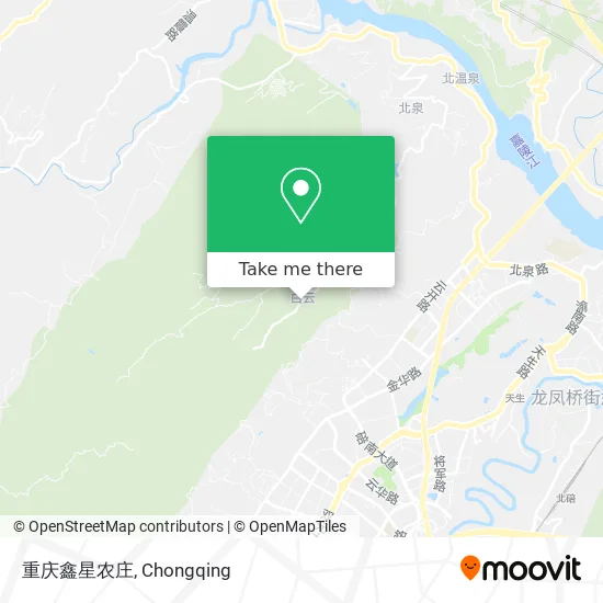 重庆鑫星农庄 map