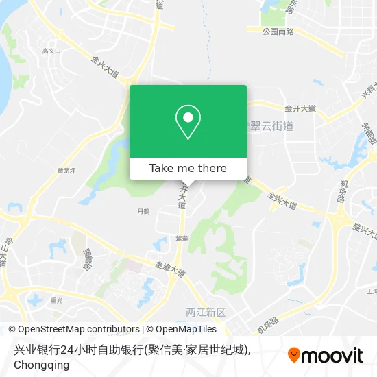 兴业银行24小时自助银行(聚信美·家居世纪城) map