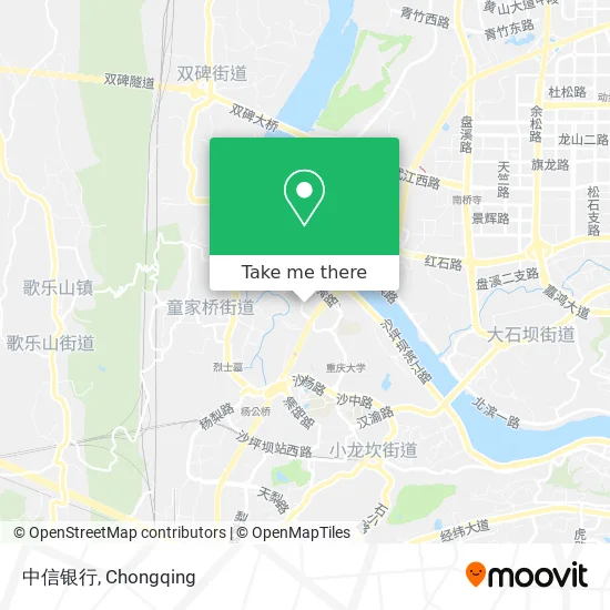 中信银行 map