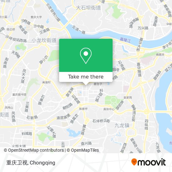 重庆卫视 map