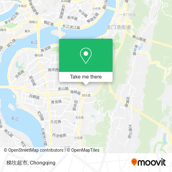 梯坎超市 map