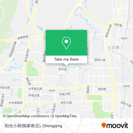 阳光小厨(陈家桥店) map