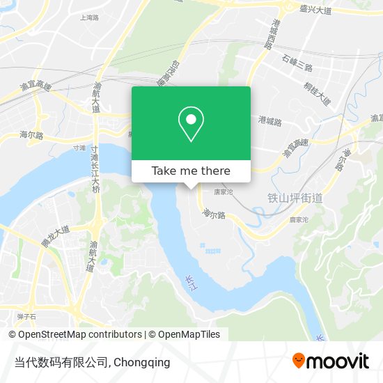当代数码有限公司 map