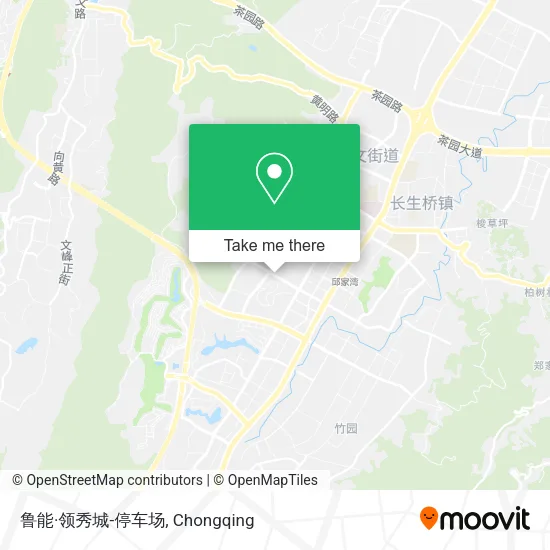 鲁能·领秀城-停车场 map