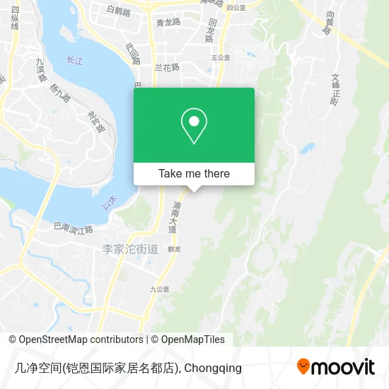 几净空间(铠恩国际家居名都店) map