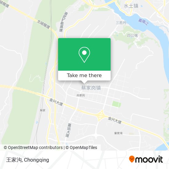 王家沟 map