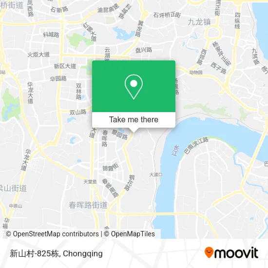 新山村-825栋 map