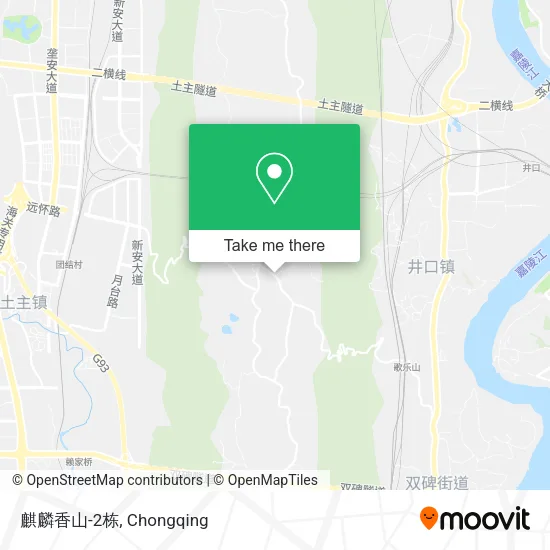 麒麟香山-2栋 map