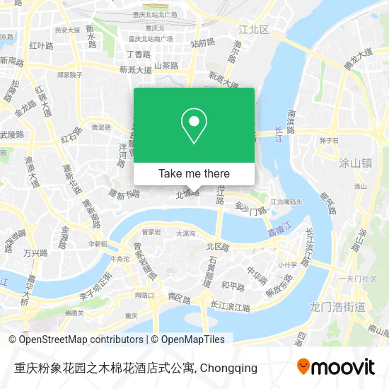 重庆粉象花园之木棉花酒店式公寓 map