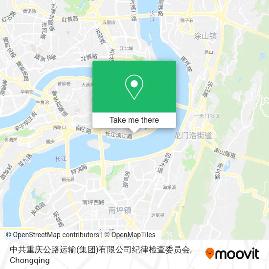 中共重庆公路运输(集团)有限公司纪律检查委员会 map