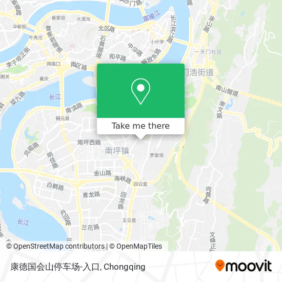 康德国会山停车场-入口 map