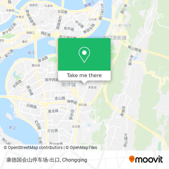 康德国会山停车场-出口 map