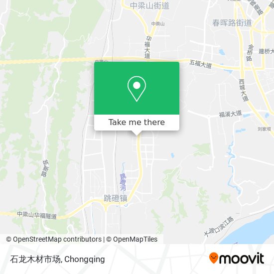 石龙木材市场 map