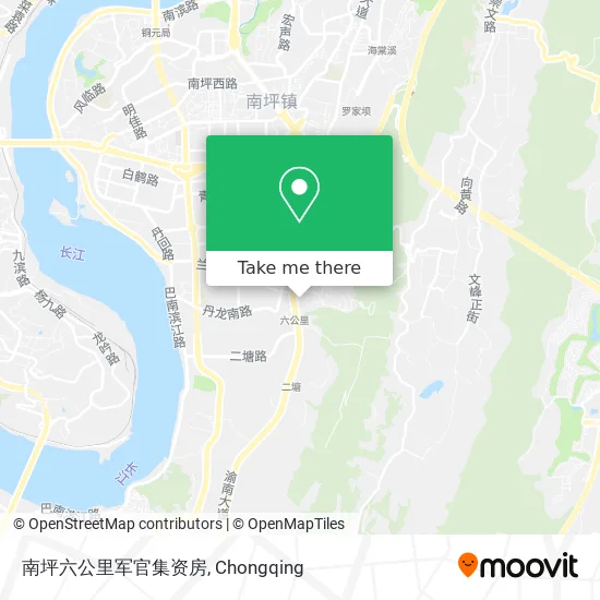 南坪六公里军官集资房 map