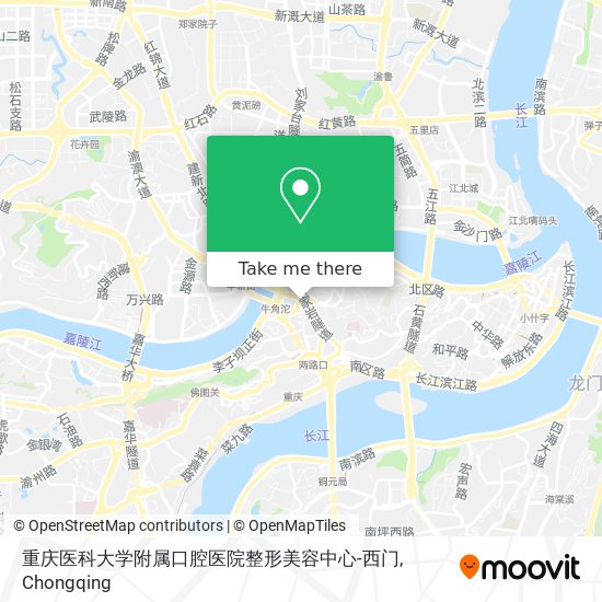 重庆医科大学附属口腔医院整形美容中心-西门 map