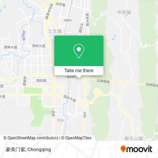 豪美门窗 map
