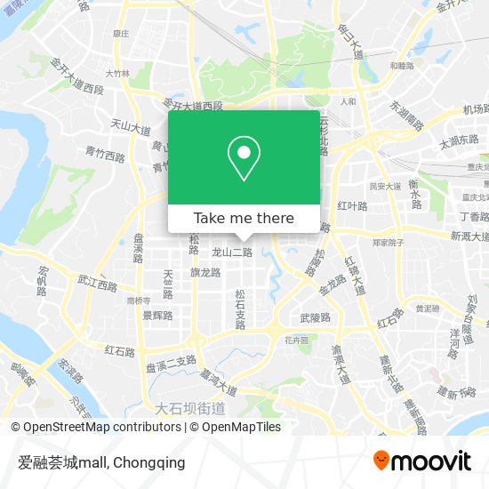 爱融荟城mall map