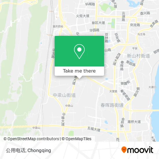 公用电话 map