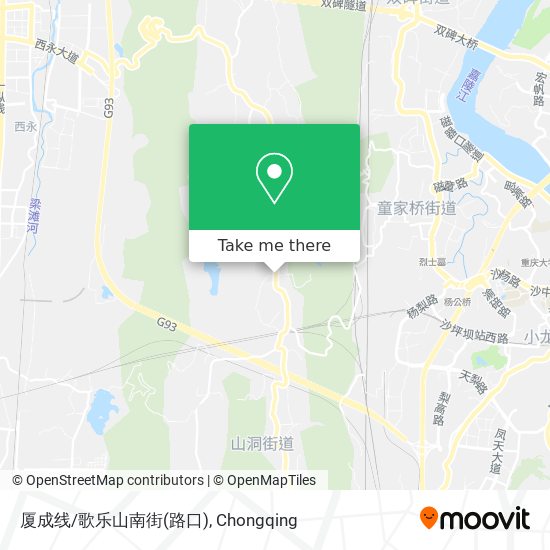 厦成线/歌乐山南街(路口) map