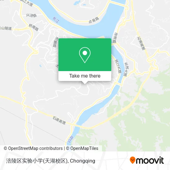 涪陵区实验小学(天湖校区) map