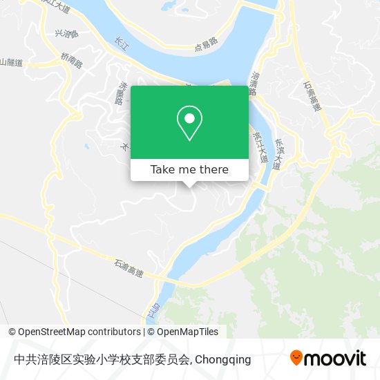 中共涪陵区实验小学校支部委员会 map