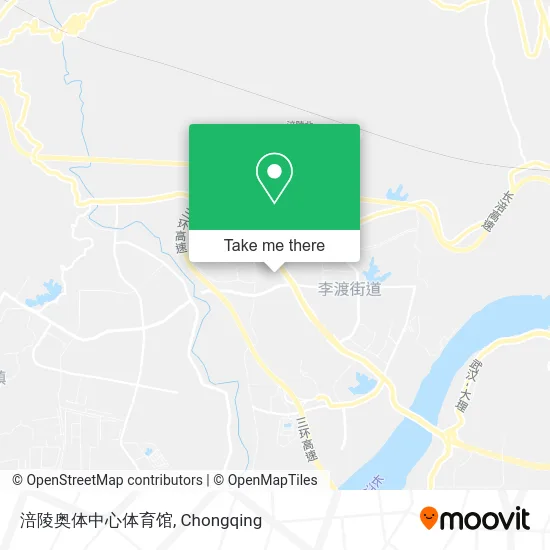 涪陵奥体中心体育馆 map