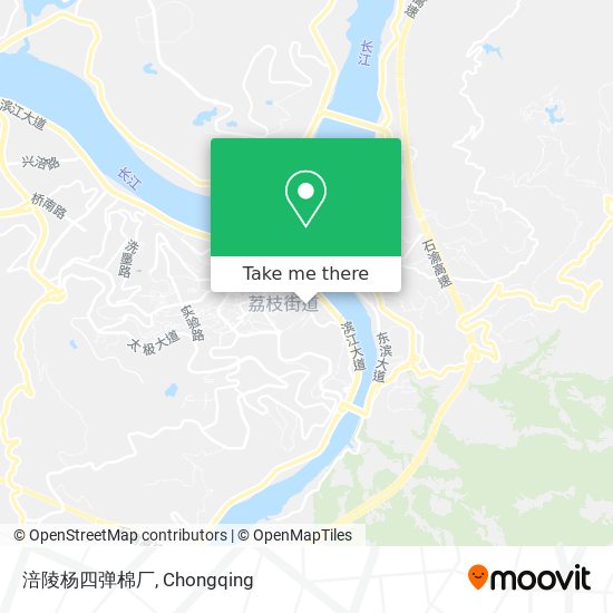 涪陵杨四弹棉厂 map