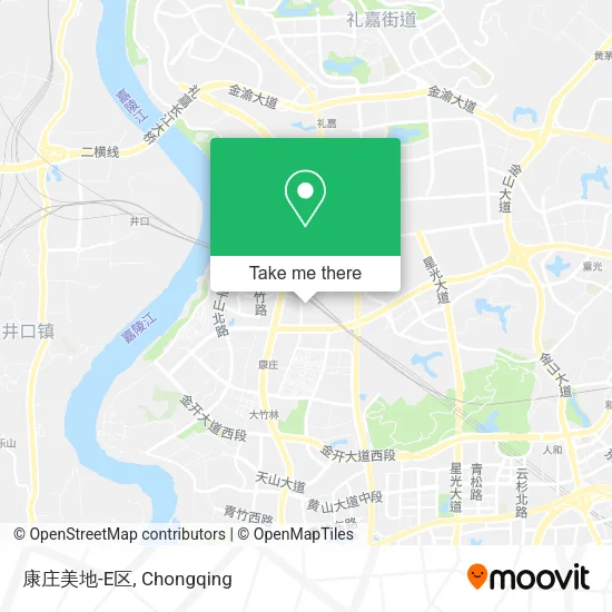 康庄美地-E区 map