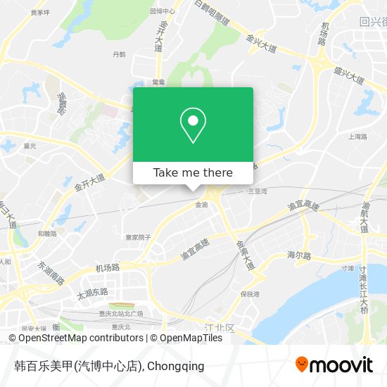 韩百乐美甲(汽博中心店) map