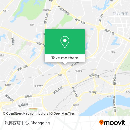 汽博西培中心 map