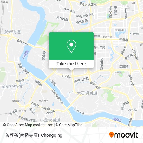 苦荞茶(南桥寺店) map