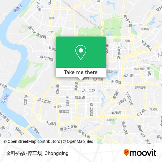 金科蚂蚁-停车场 map