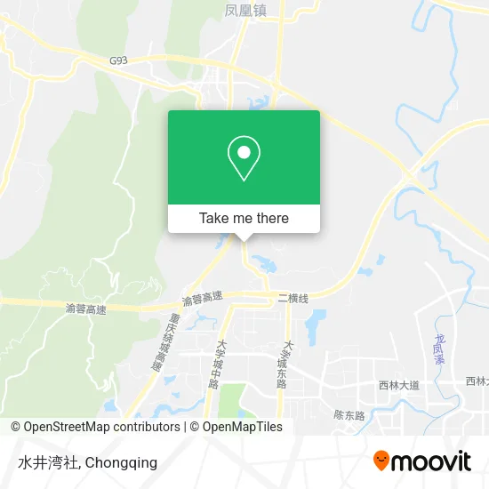 水井湾社 map