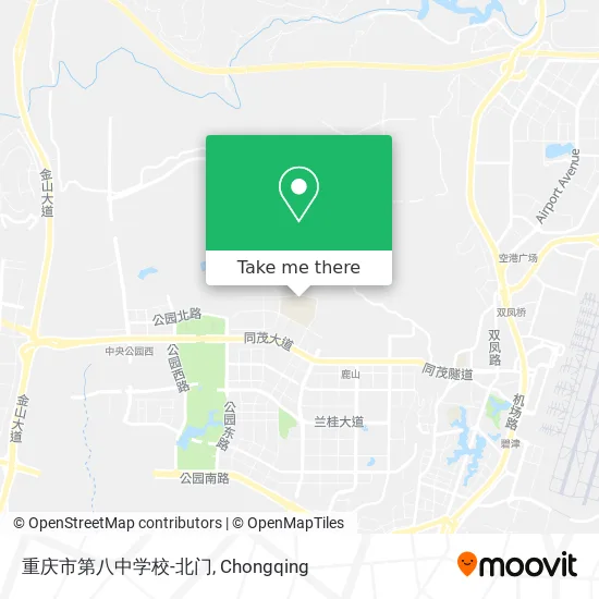 重庆市第八中学校-北门 map