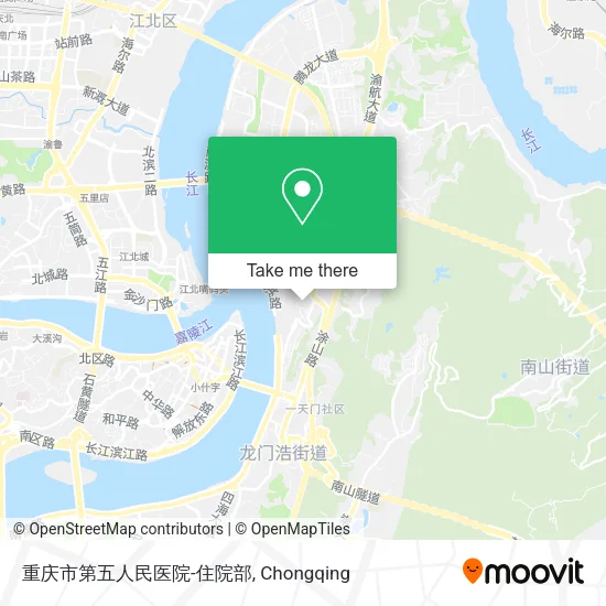 重庆市第五人民医院-住院部 map