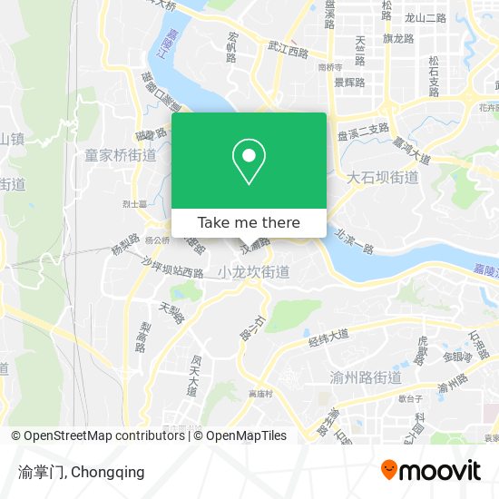渝掌门 map