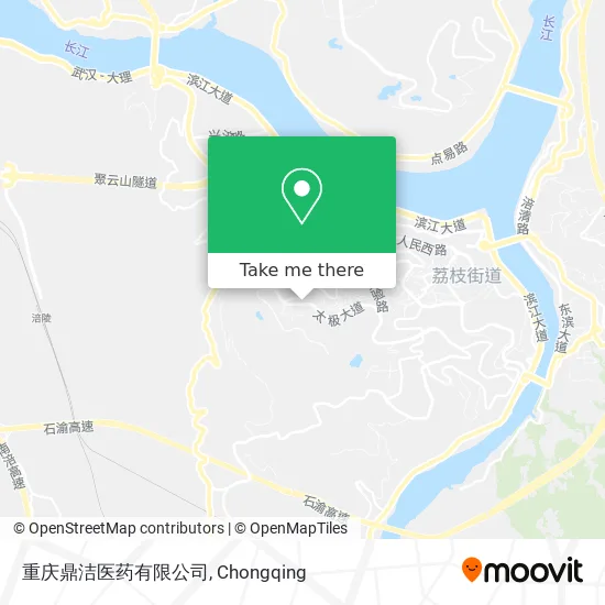 重庆鼎洁医药有限公司 map