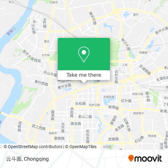 云斗面 map