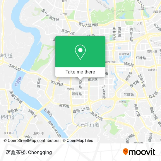 茗鑫茶楼 map