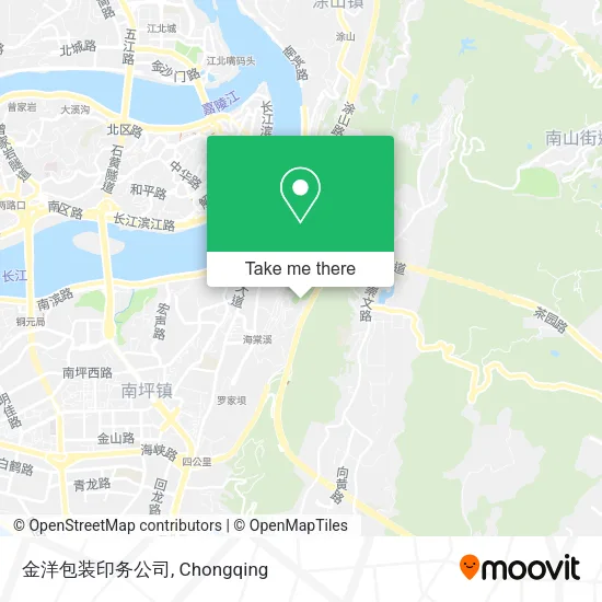 金洋包装印务公司 map