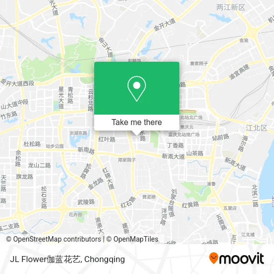 JL Flower伽蓝花艺 map